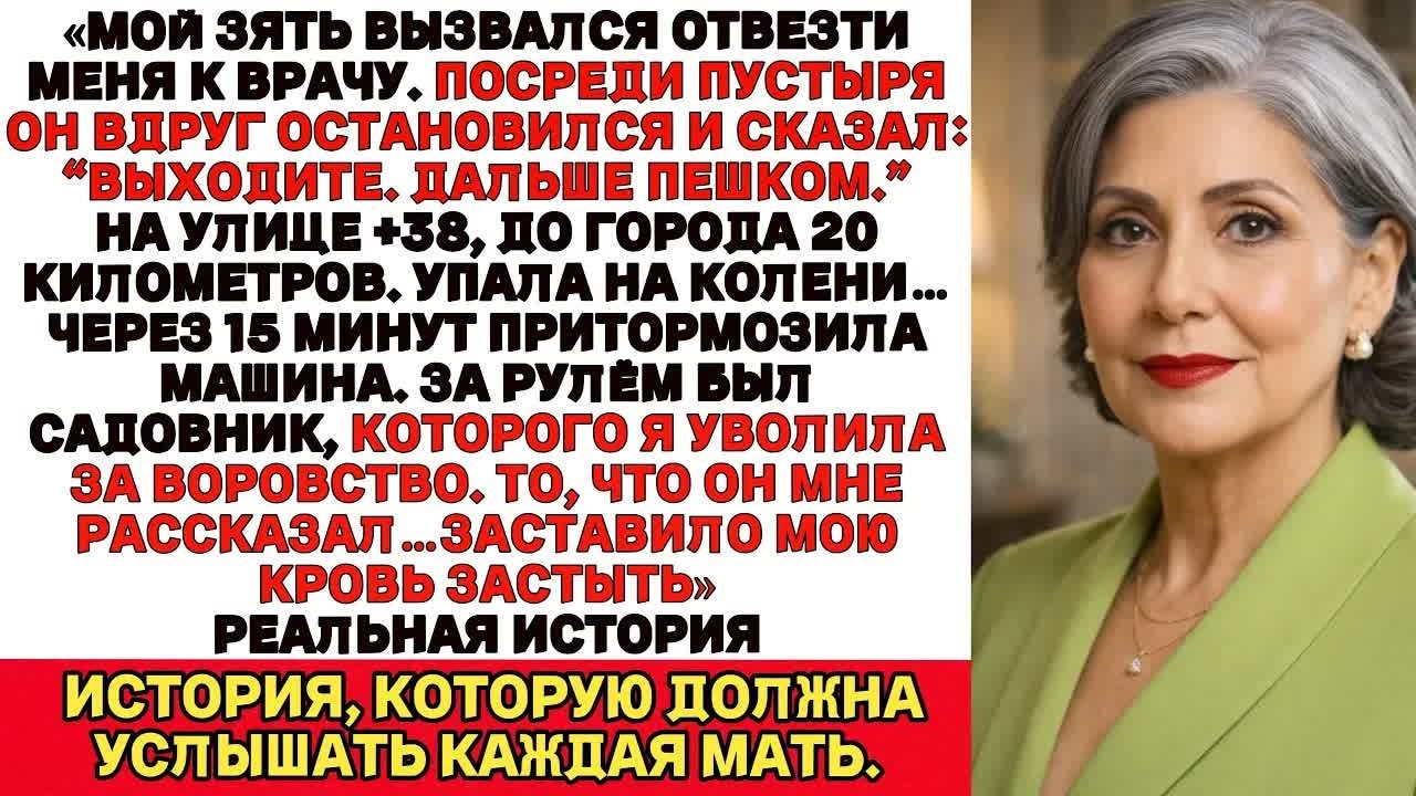 Зять бросил меня при +38, без воды и телефона： Солнце тебя научит Он не ожидал, что произойдёт потом