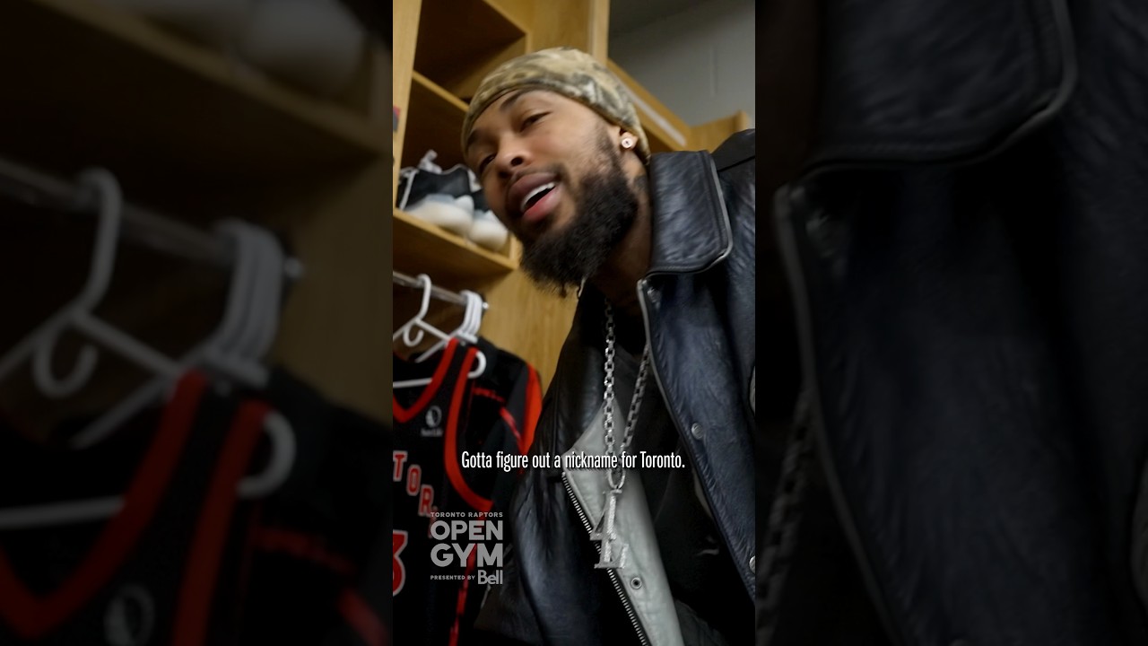 Brandon Ingram&rsquo;s new nickname? Open Gym: Moment presented by @bellcanada #raptors
