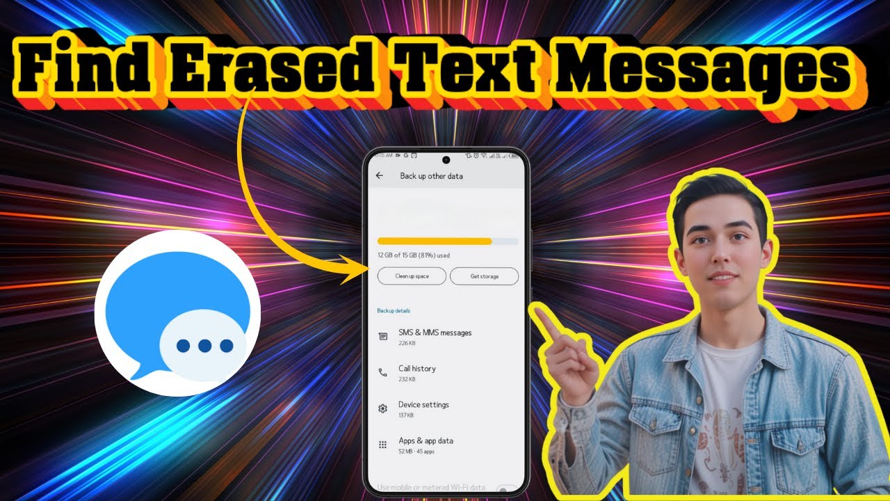Как найти удалённые текстовые сообщения на Android | Восстановление данных (2026)
