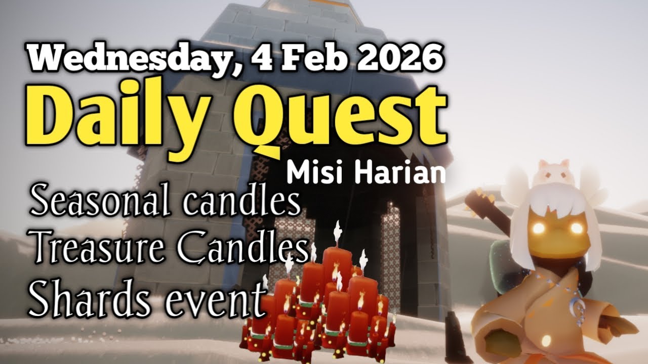 Sky Daily Quest today - Valley of Triumph 4 feb 2026 | Sky Children of the Light | Sandwichies Ch