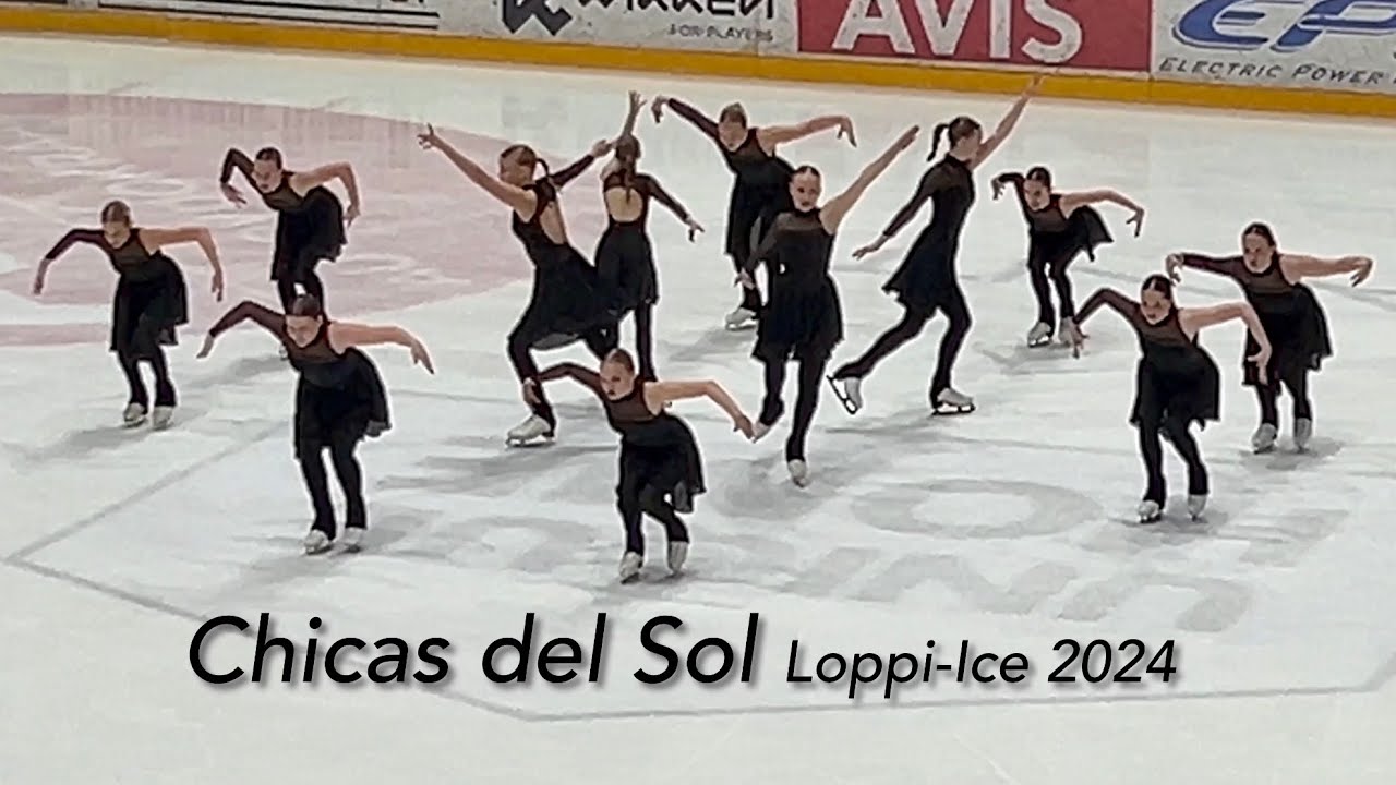 Chicas del Sol - Loppi-Ice 2024 Free skating - Synchronized skating