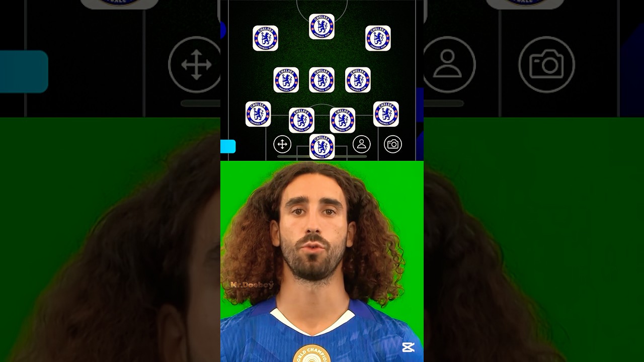 Chelsea Lineup with their new Transfer 2026 ☠️ #chelsea #usa #efootball #football