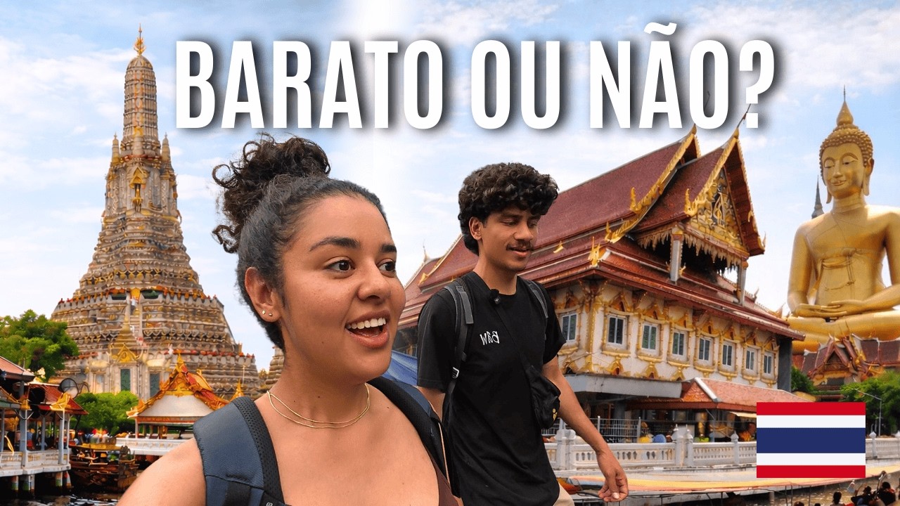 BANGKOK É BARATA MESMO? NOSSO GASTO REAL EM 24H NA TAILÂNDIA