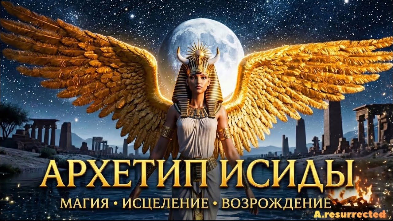 🕯️🌙ИСЦЕЛЯЮЩАЯ МЕДИТАЦИЯ С ИСИДОЙ НА ВОССТАНОВЛЕНИЕ СИЛЫ И САМОСТИ🔱