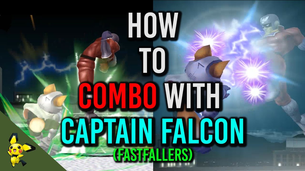 Как комбо с Капитаном Соколом (Fastfallers) - Super Smash Bros. Melee