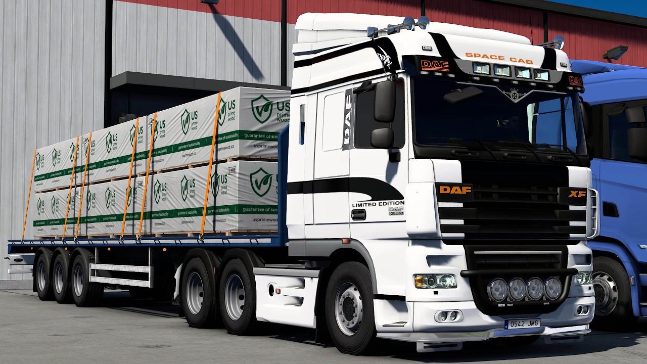 Ruta Con Lluvia Por Italia Con Madera Empaquetada Sigo Mejorando El Simulador | #45 ETS2 SCS