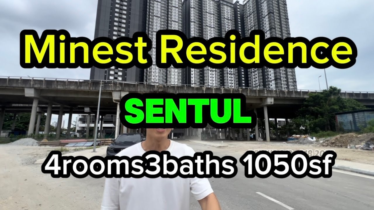 [ Site Visit ] Freehold Minest Residence @ Sentul | 4rooms3baths 1050sf | Residential Title