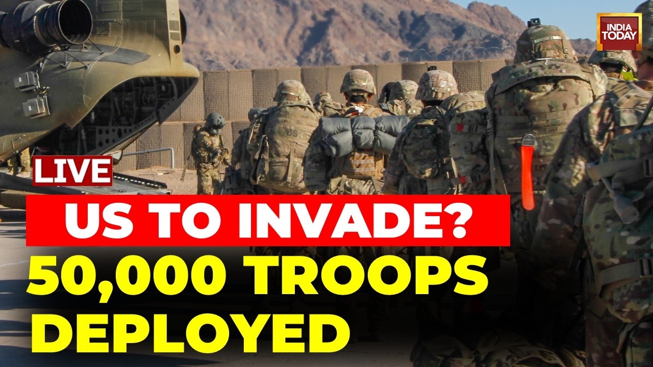 US Israel Iran War LIVE: US Deploys 50000 Troops in Middle East | Pentagon Mulls Ground Operation