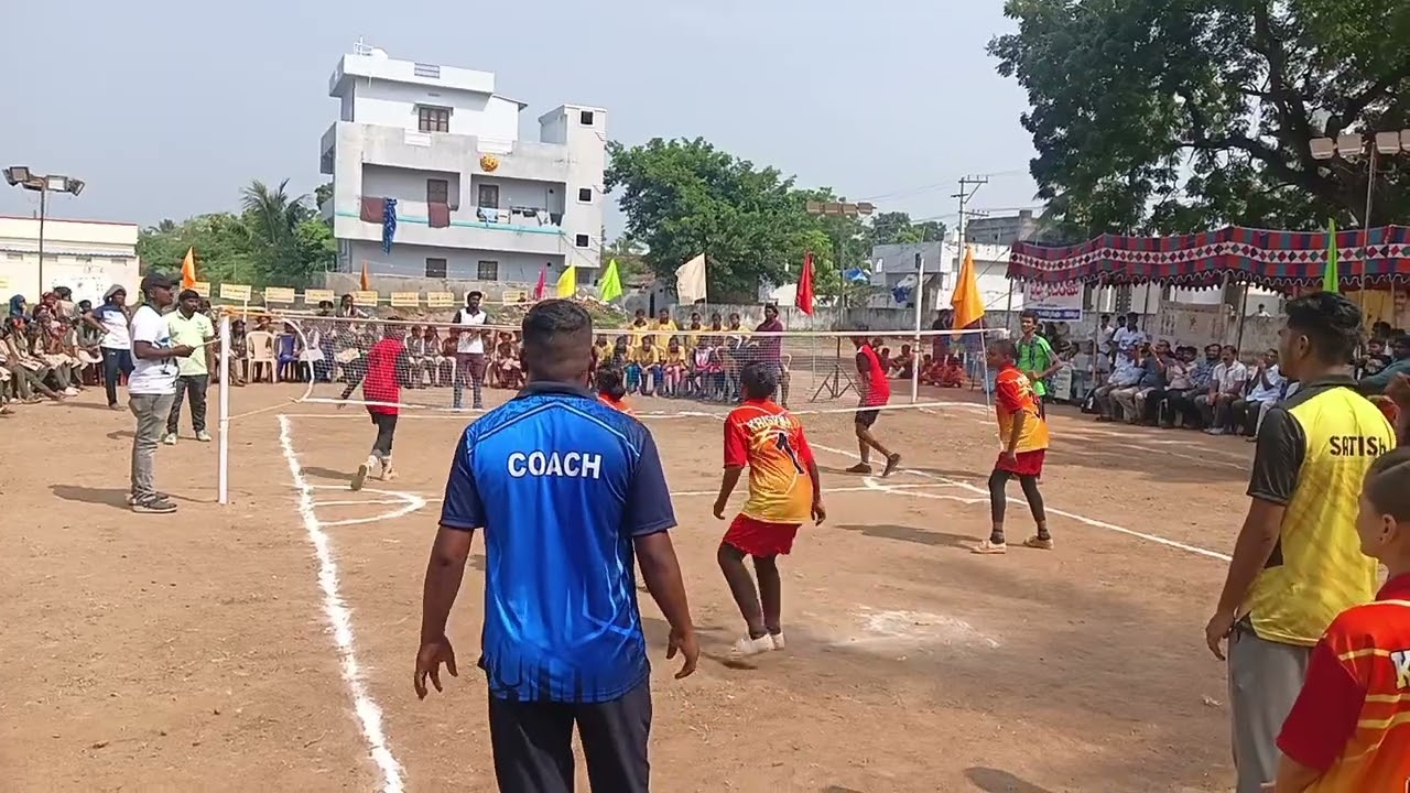 SGF FINAL MATCH PART-1 | KRISHNA vs WEST GODAVARI GIRLS | Under-17 State Meet @Duddukuru_Memes