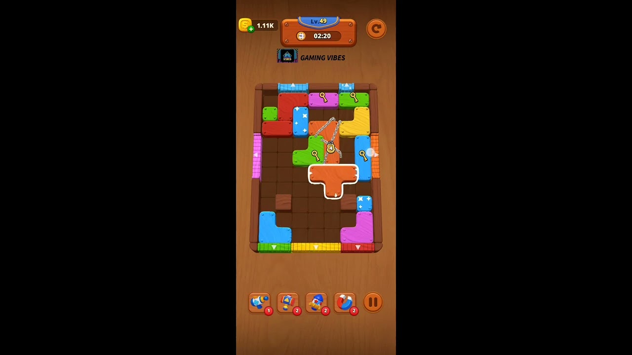 Wood Rush Puzzle Level 49 Walkthrough Solution
