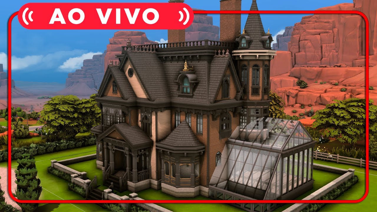 🔴 LIVE DE CONSTRUÇÃO + COMENTANDO AS NOVIDADES - The Sims 4