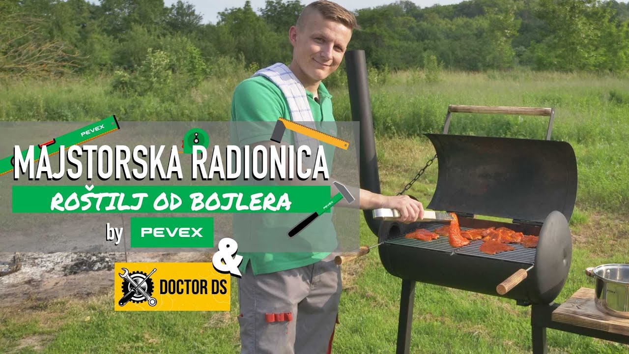Roštilj od bojlera - Majstorska Radionica by Pevex