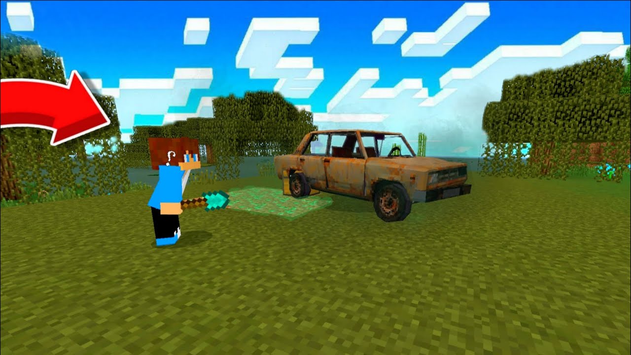Я НАШЕЛ ЭТУ ЗАБРОШЕННУЮ МАШИНУ В ЛЕСУ В МАЙНКРАФТ | ФИЛИК В MINECRAFT