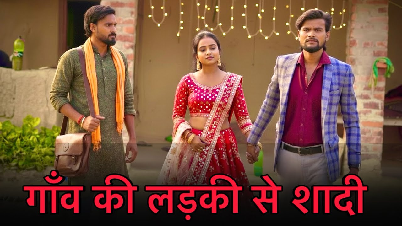 गाँव की लड़की से शादी | Gao Ki Ladki Se Shaadi | देहाती लव स्टोरी | Village Love Story 2025 | suraj