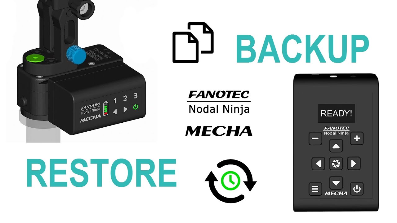 Data Backup and Restore &ndash; MECHA C1 and C2 Controllers