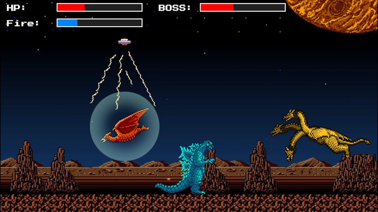 Godzilla On Planet Kodiak: 1988 NES Godzilla Monster of Monsters remake
