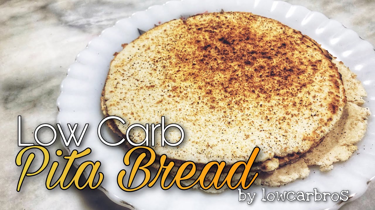 Low Carb Pita Bread | Keto Pita Bread | LCIF Keto Low Carb Recipe 58 | Low-Carbohydrate Diet