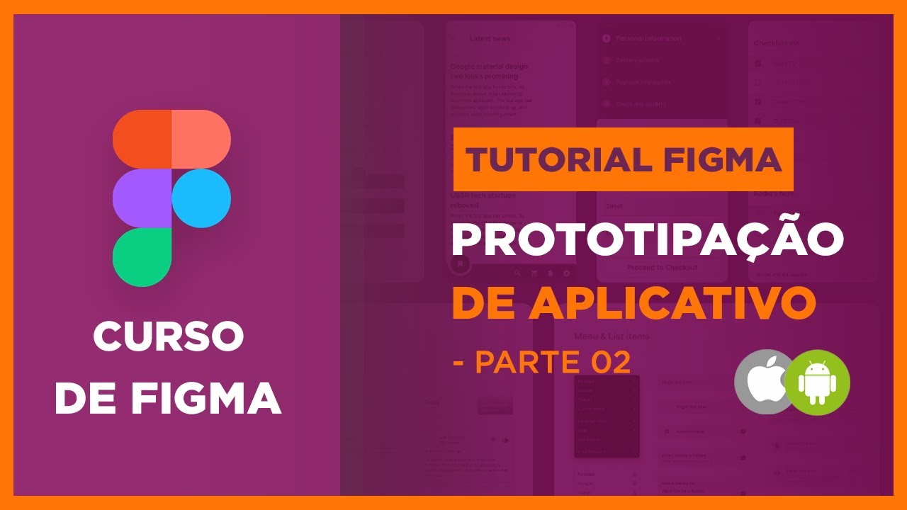 Curso de Figma -  Prototipando um App  - Tela inicial e login [Aula 02]