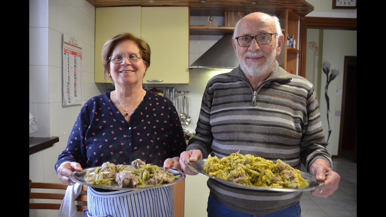 IL CAPRETTO CON I CARDONCELLI - RICETTE DELLA NONNA MARIA