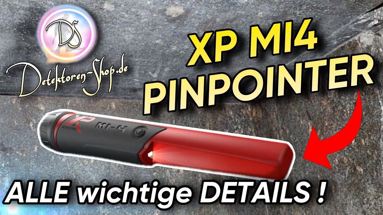 XP MI4 Pinpointer im Detail erklärt ! Tutorial Hilfe - Detektoren Shop - Hilfe beim Sondeln