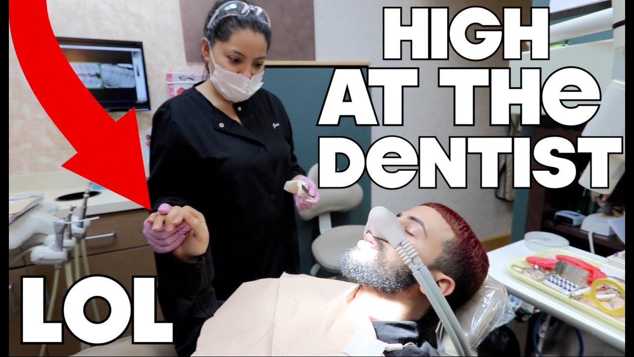 EXTREMELY HIGH AT THE DENTIST!!! (FUNNIEST REACTION)