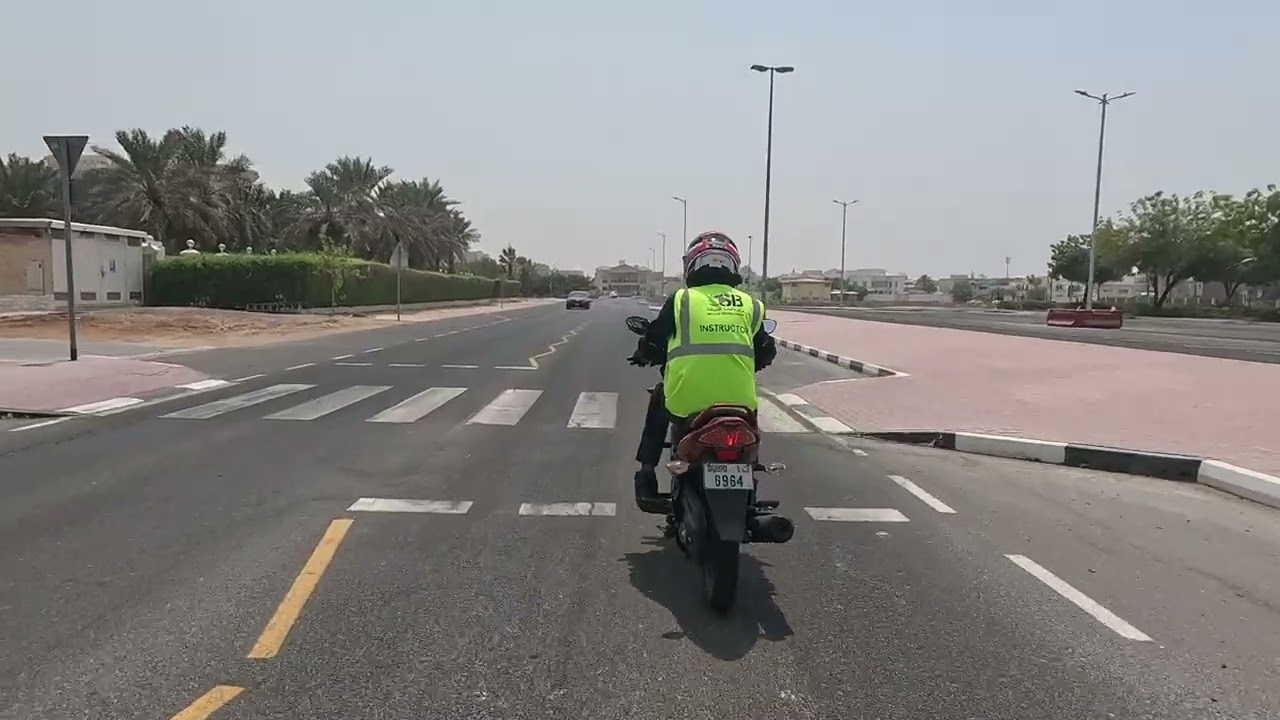 Belhasa Driving Center Nad Al Hamar Branch Motorcycle Training Route