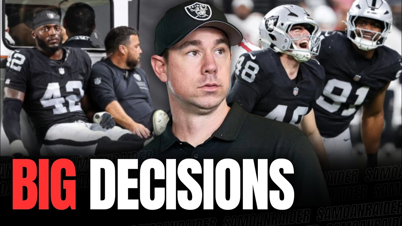 ОФИЦИАЛЬНЫЙ состав Raiders из 53 человек опубликован | Джордан Мередит в Jets, Кейрон Кроуфорд УШ...