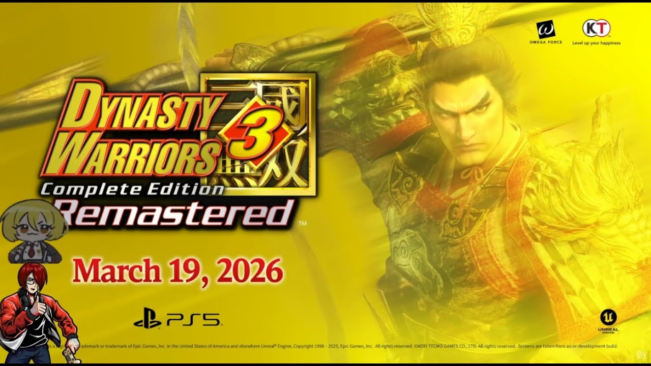 Dynasty Warriors 3 Remastered Trailer REACTION!