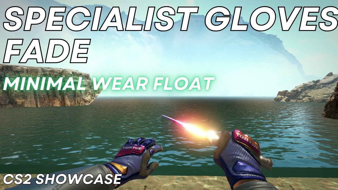 Specialist Gloves Fade (Minimal Wear) | CS2 Skin Showcase #1336