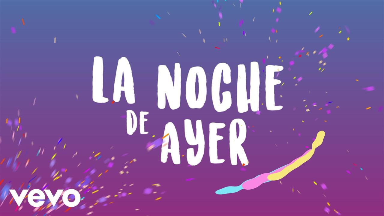 URBAND - La Noche de Ayer (Lyric Video)