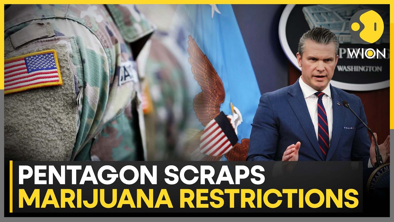 US: Pentagon Removes Marijuana Waivers for Army and Navy Recruits | WION