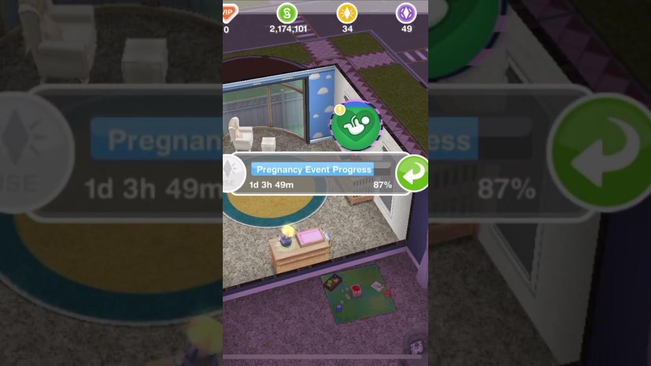 Sims FreePlay : PREGNANCY UPDATE BABY BOY ON THE WAY #simsfreeplay