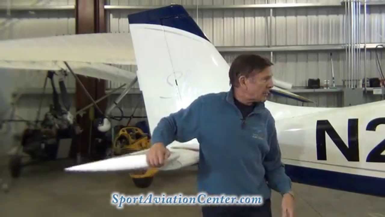 The Airplane Factory Sling 2 Part 1 Light Sport Aircraft Basic Preflight and Features