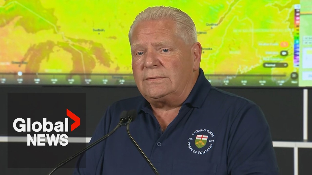 Ontario wildfires: Province &ldquo;throwing every single resource we can&rdquo; Doug Ford says