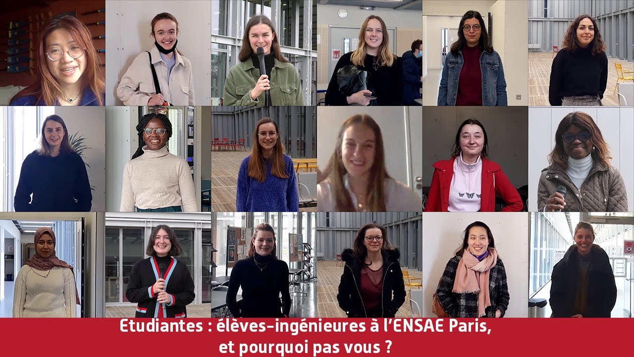 Etudiantes : élèves-ingénieures à l'ENSAE Paris, et pourquoi pas vous ?