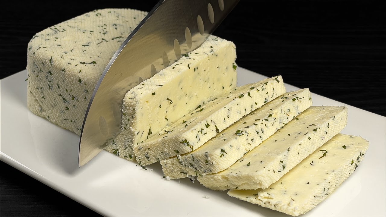 Смешайте молоко и кефир! Всего 2 ингредиента! Гораздо вкуснее магазинного сыра!