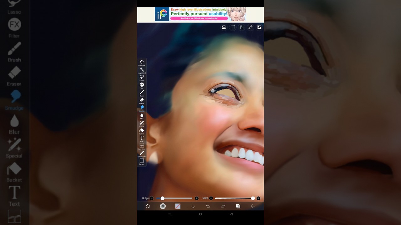 Digital drawing Sai Pallavi #shorts