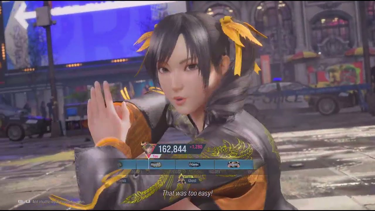 First Matchup against Yoshimitsu
