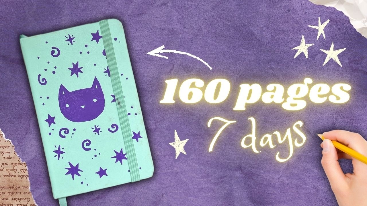 I Tried to Fill a 160-Page Sketchbook in 7 Days (NEVER AGAIN)