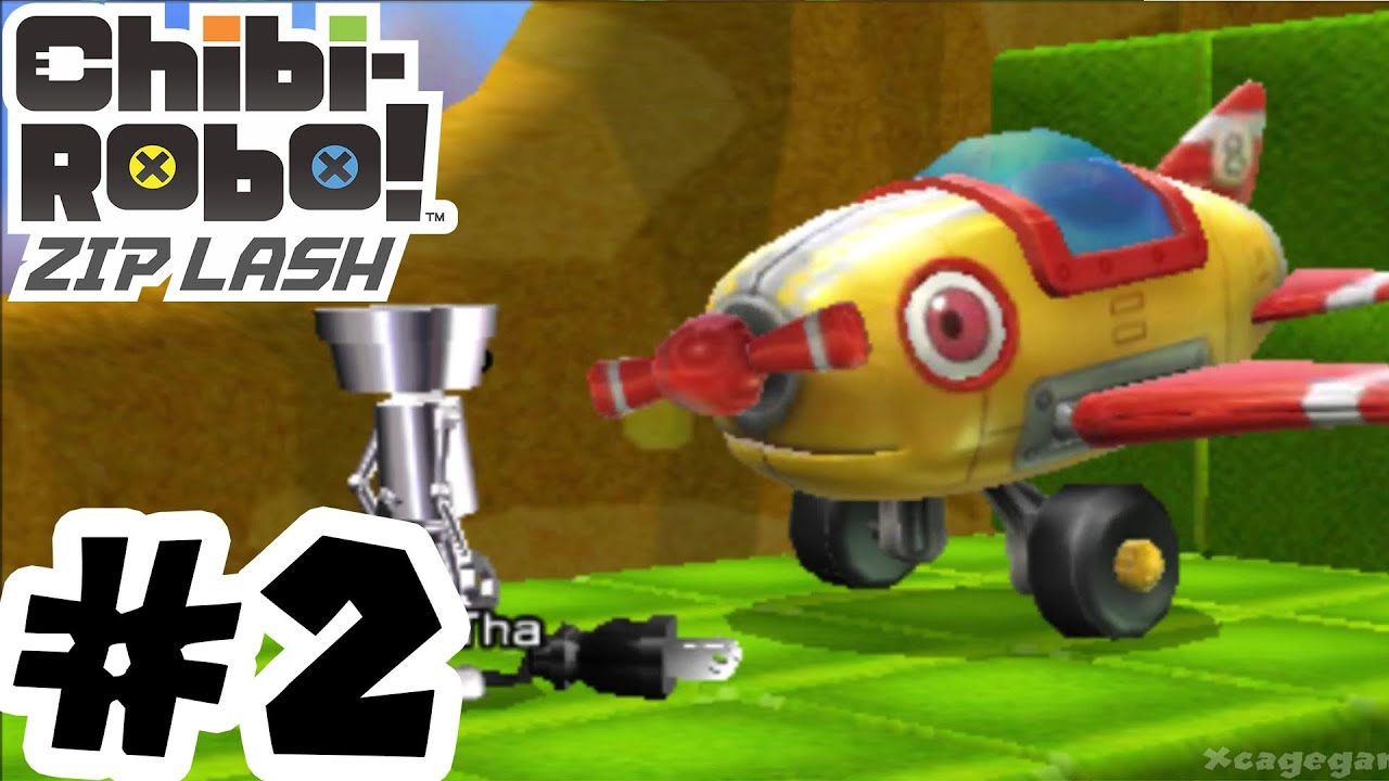 Chibi-Robo! Zip Lash - Gameplay Walkthrough Part 2 - 3DS 60FPS