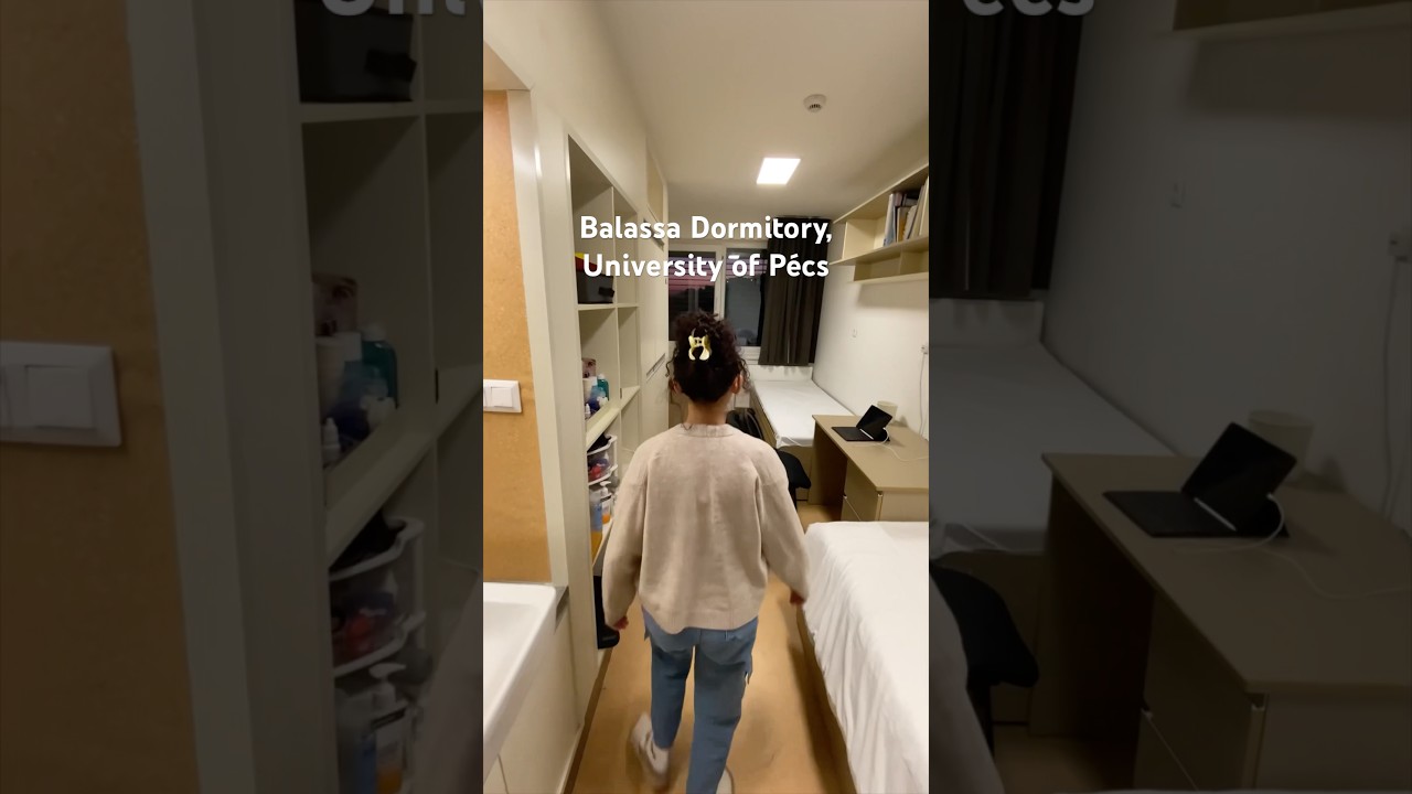 Dorm Tour (GTA Version): Balassa J&aacute;nos Koll&eacute;gium, University of P&eacute;cs #dormtour #stipendiumhungaricum