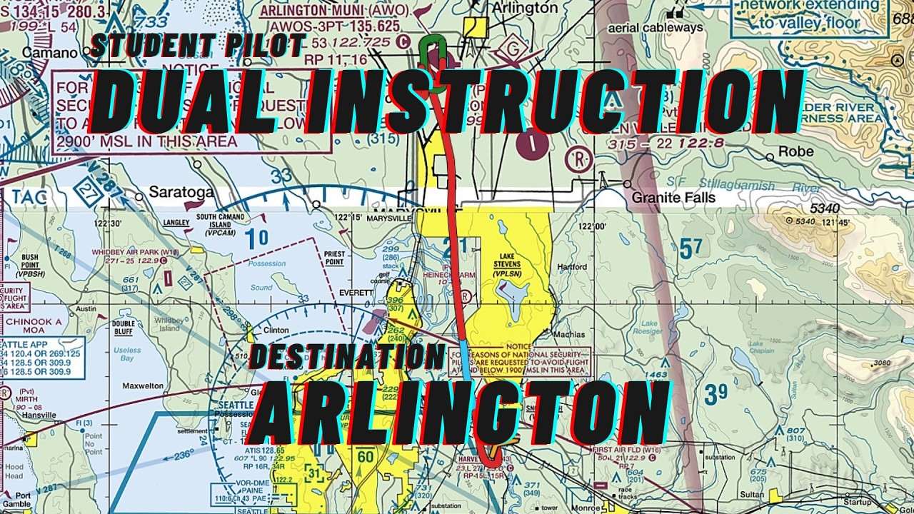 Student Pilot Dual Instruction | Harvey Field (S43) & Arlington (KAWO)