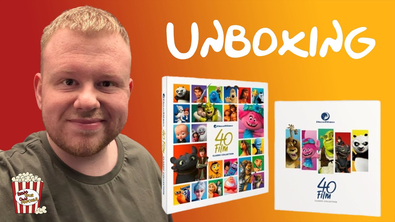 DreamWorks 40 Classic Film Blu-Ray Collection Unboxing