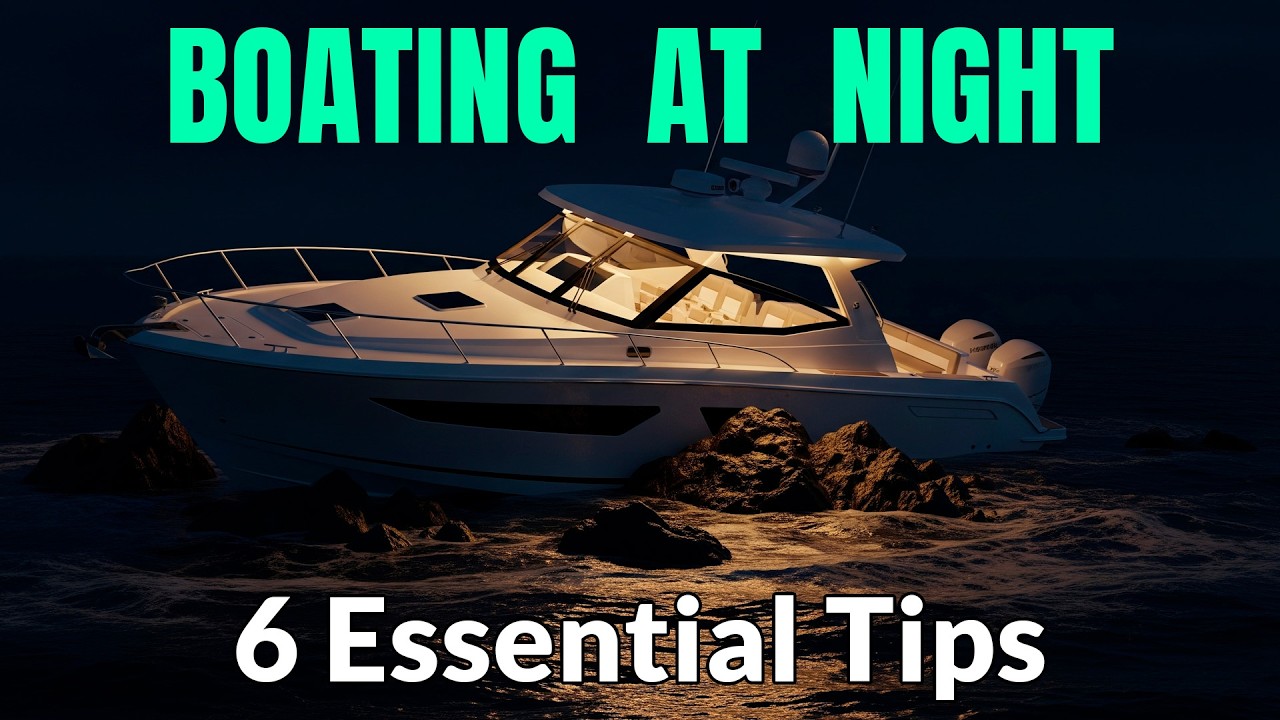 ⚠️ 6 Essential Tips for Night Sailing [Boating at Night ]