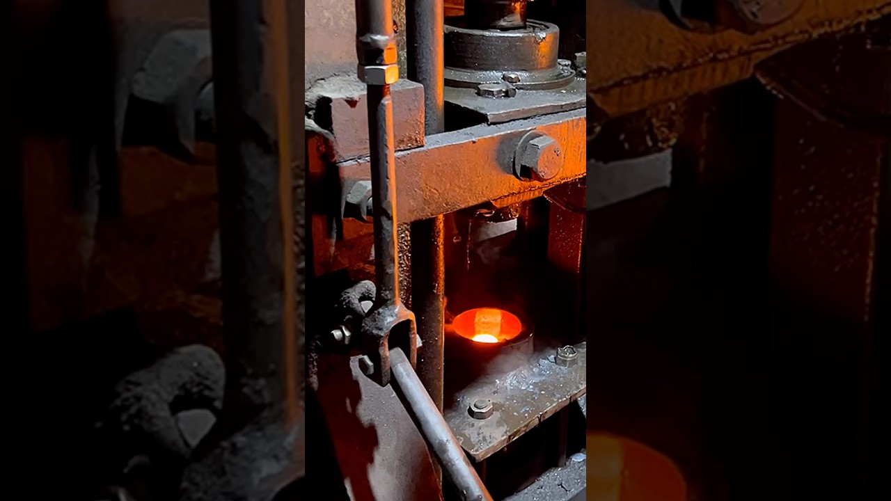 Bolt making by forging #usa #machine #forging #boltmaking