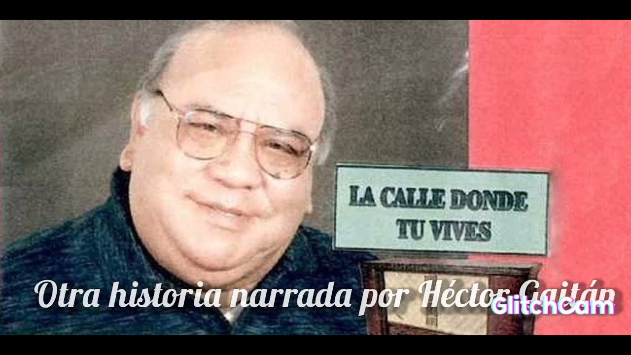 Mi experiencia en el sanatorio, una historia narrada por Héctor Gaitán.