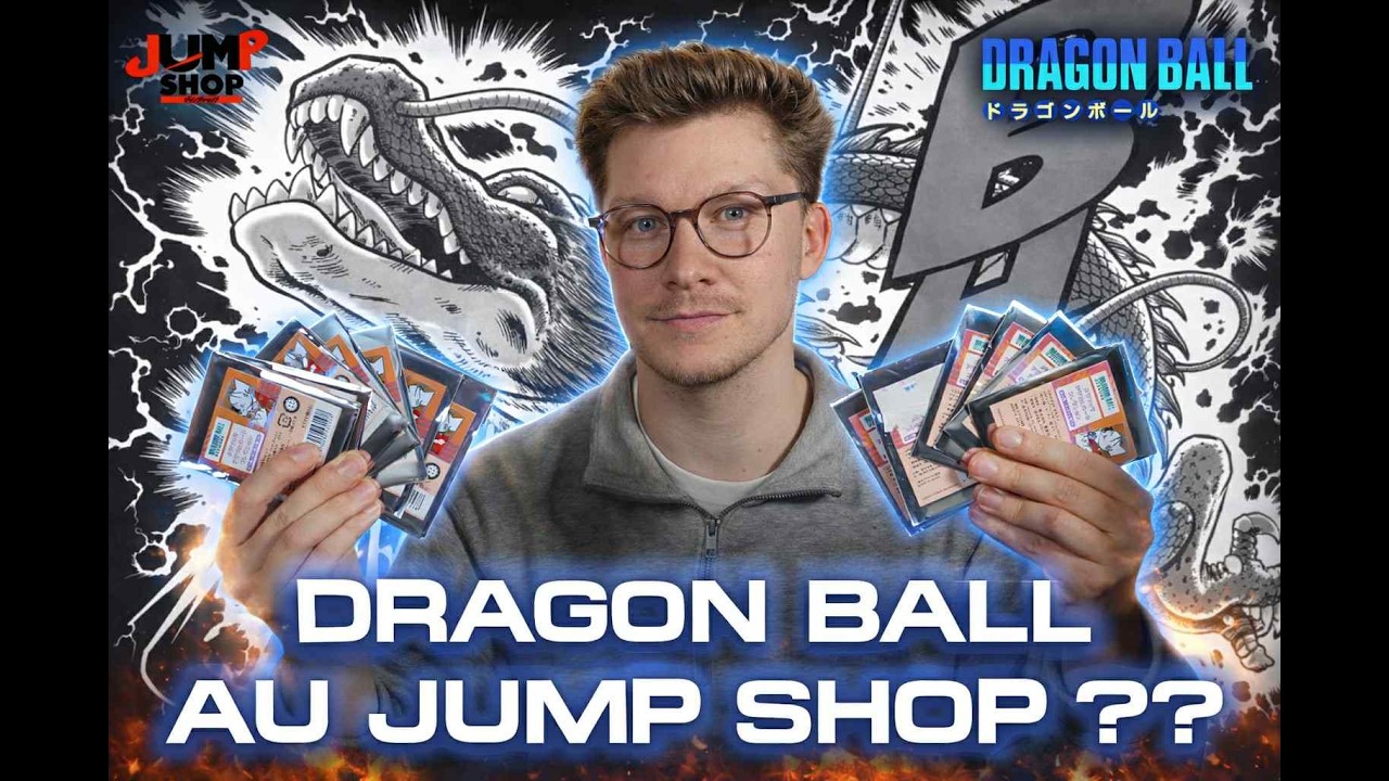 UNBOXING DE CARTES DRAGON BALL EXCLUSIVES AKIRA TORIYAMA DU JUMP SHOP - C'EST TERRIBLEMENT BEAU !!!