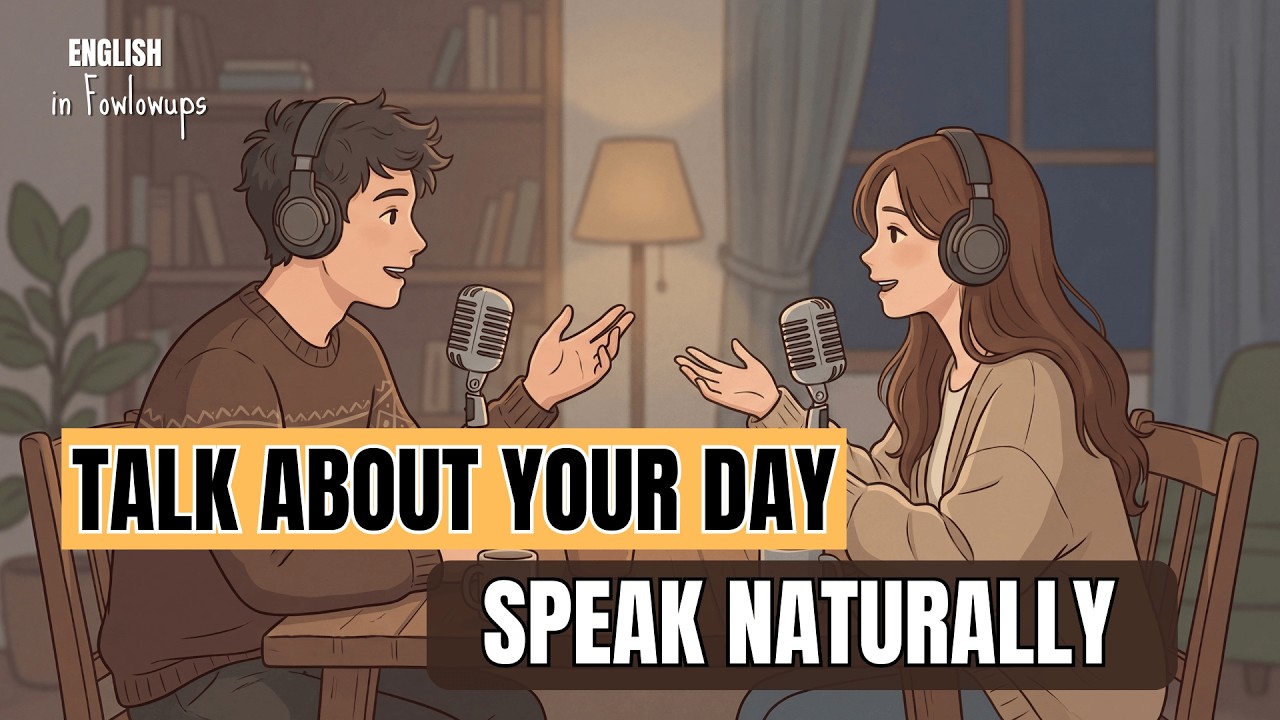Talk About Your Day at Home | Speak Naturally in Daily Life | Easy English Podcast