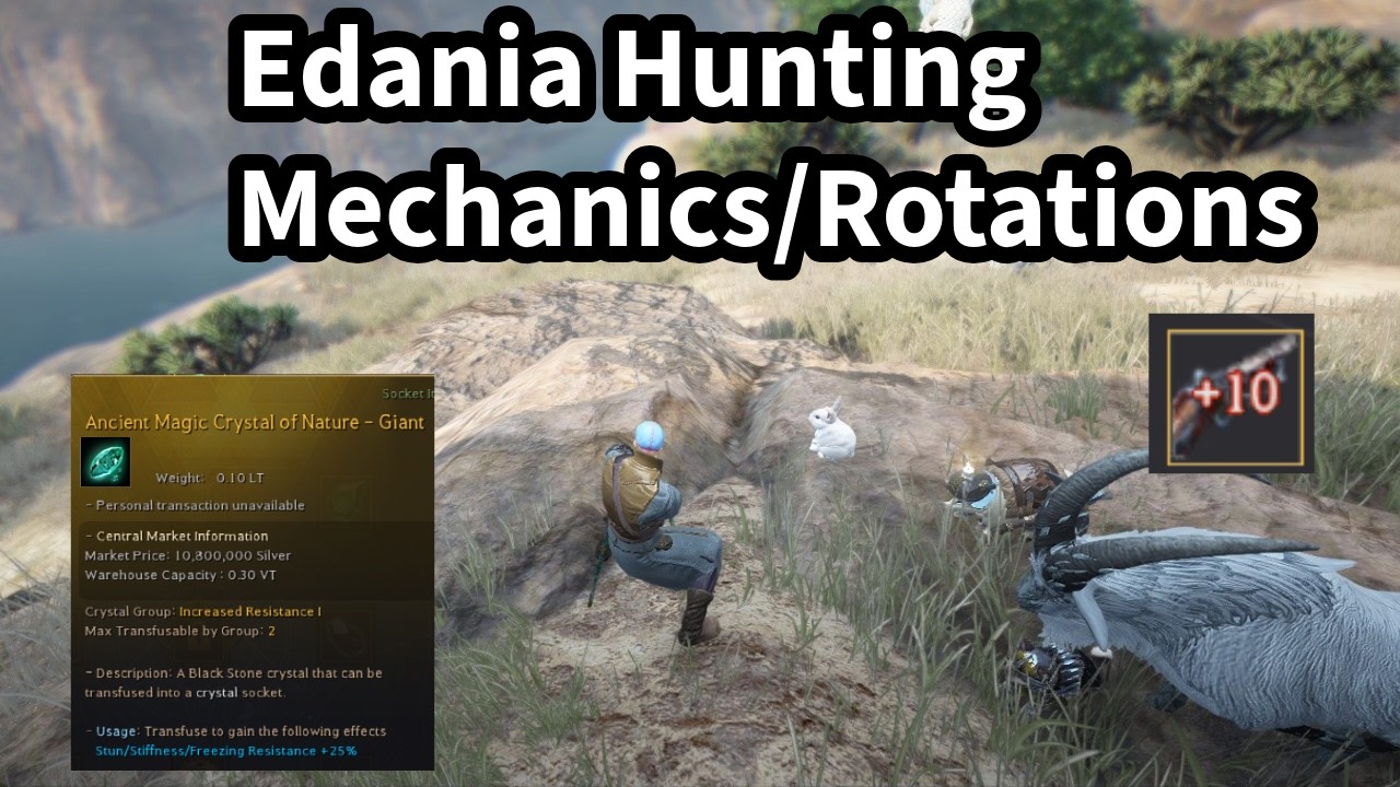 Охотничьи механики/кристаллы/вращения фитильного ружья Эдания.