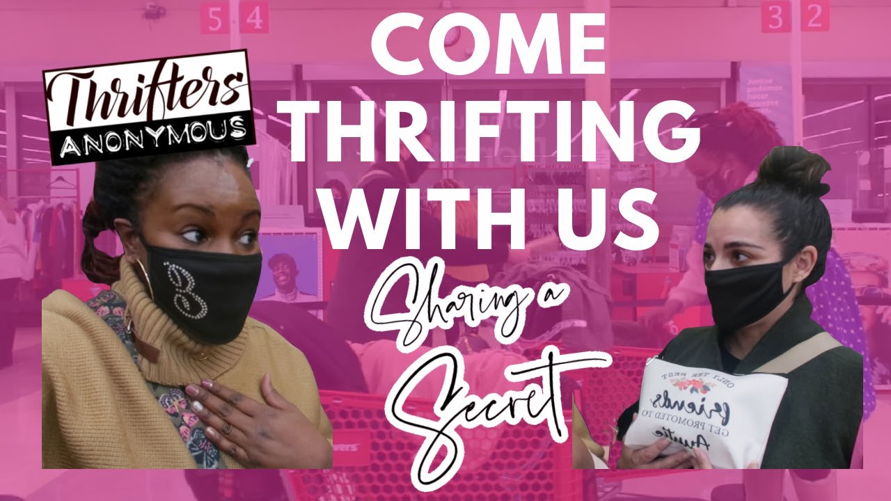 Come Thrifting With Us| Sharing a Secret, Spring Dress, & Robes |#ThriftersAnonymous